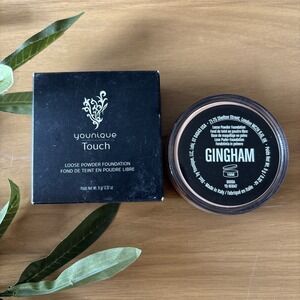 Younique Touch Loose Powder Foundation Makeup Gingham New In Box
